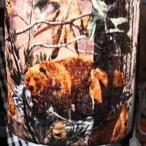 LED LAMP REALTREE SHADE TURKEY/Bear